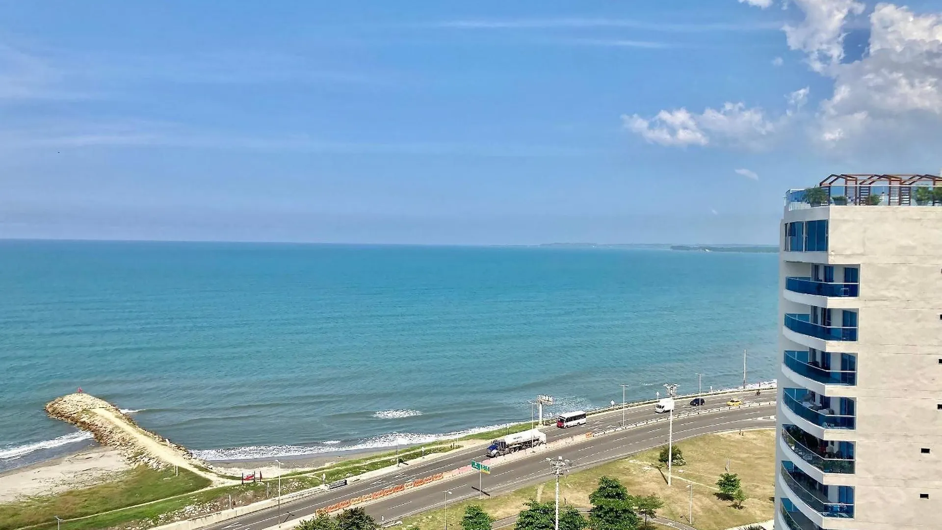 شقة Cb1428 Hermosa Suite 2 Camas Frente Al Mar Crespo Cartagena