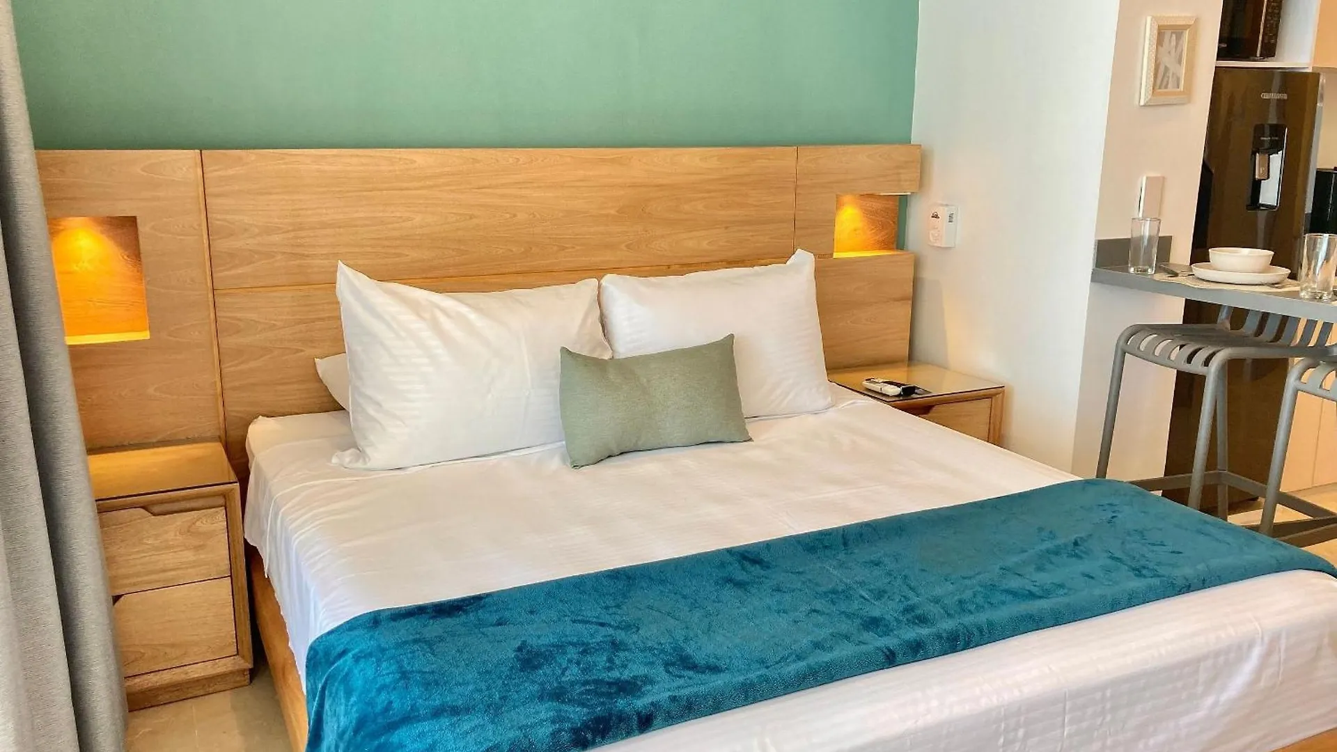 Cb1428 Hermosa Suite 2 Camas Frente Al Mar Crespo Cartagena كولومبيا